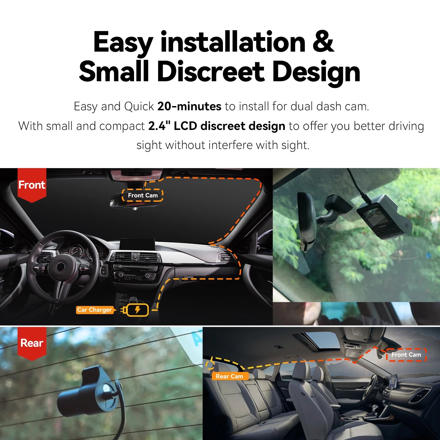 DDPAI Z40 Dash Cam Dual Car Camera Recorder - Supersell