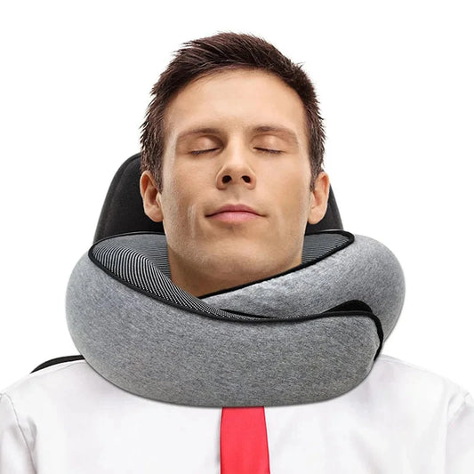 Neck Memory Foam U-shaped Pillow - Supersell 