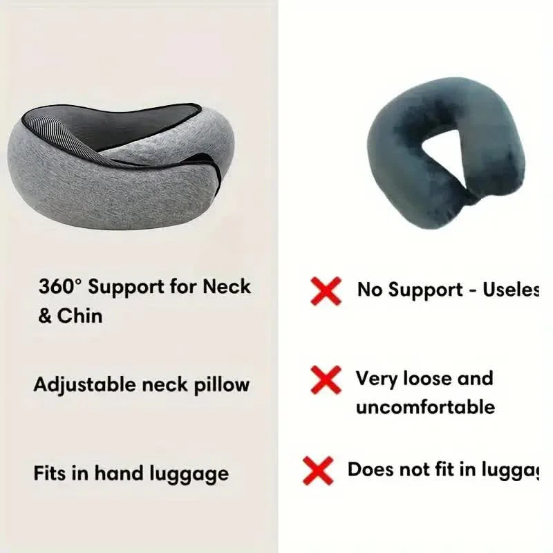 Neck Memory Foam U-shaped Pillow