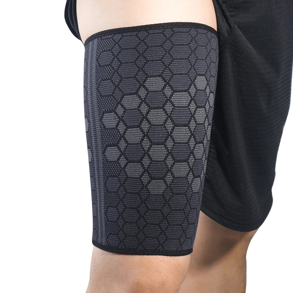 Thigh Compression Sleeves - Hamstring Compression Sleeves for Quad and Groin Pain Relief - Thigh Brace & Wrap,for Running - Supersell 