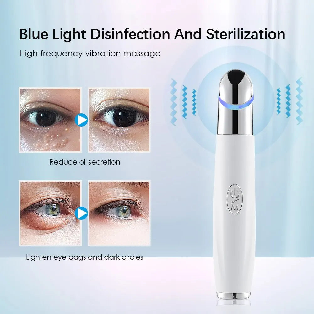 Eye Massager Constant Temperature Heating Vibration Massage Lighten Dark Circles and Eyes Bags Eye Skin Care - Supersell